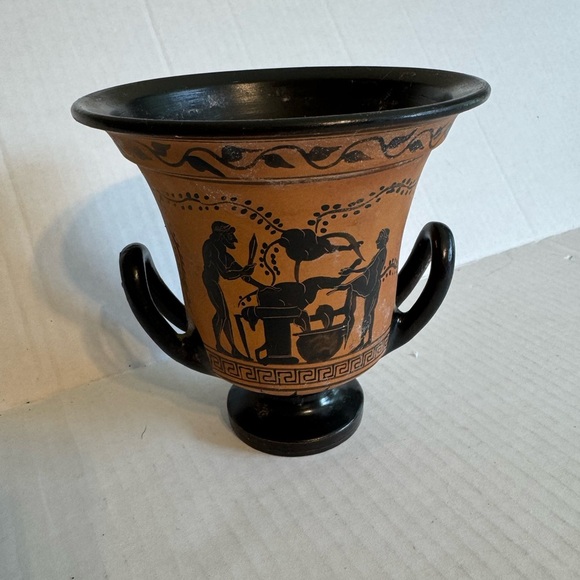 Attic Black-Figure Krater C.530 B.C "Bucher" Handmade in Greece by Kotsigiannis - Picture 1 of 6